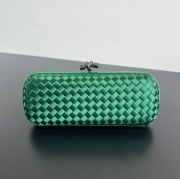 BOTTEGA VENETA ノット シルク編み クラッチバッグ レディース 25×10×5cm