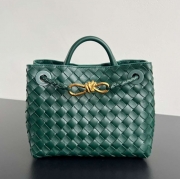 BV ショルダーバッグ レザー ハンドバッグ アンディアーモ 25×22×10.5cm