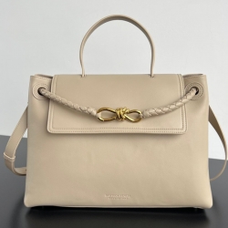 BV ショルダーバッグ レザー ハンドバッグ チャオチャオ 34×26×15cm