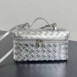 BV ショルダーバッグ レザー ポーチ 化粧ポーチ 22×12.5×5cm