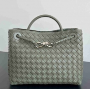 BV ショルダーバッグ レザー ハンドバッグ アンディアーモ 32.5×24×12cm