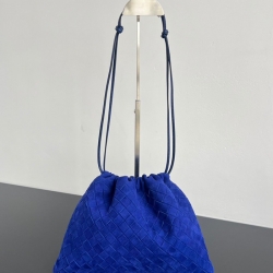 BV トートバッグ レザー ショルダーバッグ 抽繩 ダストバッグ 32×23×cm