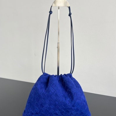 BV トートバッグ レザー ショルダーバッグ 抽繩 ダストバッグ 32×23×cm