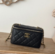 シャネル ポーチ 16×9.5×8cm