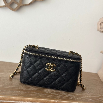 シャネル ポーチ 16×9.5×8cm