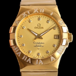 OMEGA 123.55.38.21.52.007 コンステレーション ブラッシュクォーツ