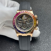 ROLEX デイトナ BLAKEN改装 スケルトン レインボー ラバー