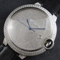 CARTIER バロンブルー 全面ダイヤモンド インデックスなし 満足度最高