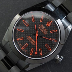 ROLEX ミルガウス 赤インデックス 好評人気