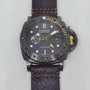 PANERAI PAM01324 サブマーシブル GMT カーボテック ネイビーシールズ 47mm 佐川急便