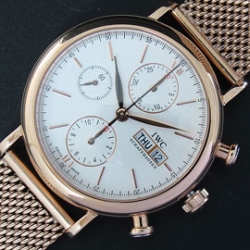 IWC ポルトフィーノ クロノグラフ デイト表示 自動巻き