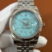 ROLEX 126334 デイトジャスト 41mm ライトブルー 中東 送料込