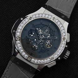 HUBLOT ビッグバン 301.SX.130.RX.174 スティールパヴェ Asian 7750搭載