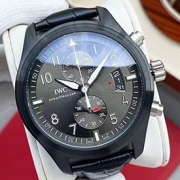 IWC パイロット クロノグラフ IW388007 クォーツ 革ベルト コピー