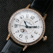 JAEGER-LECOULTRE 898A ピンクゴールド ベゼル全面ダイヤモンド 品質安定