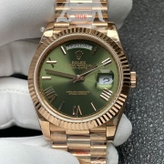 ROLEX M228235 デイデイト 40mm オリーブグリーン Cal.3255