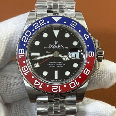 ROLEX GMTマスター II 126710 BLNR ETA2836-2 Noobv10