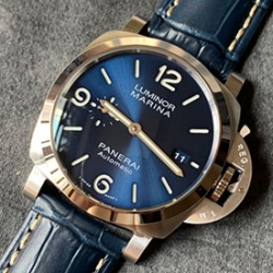 PANERAI PAM01313 TTF ルミノール マリーナ ブルー Cal.P9010搭載