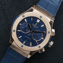 HUBLOT クラシックフュージョン ダークブルー メンズ腕時計