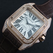 CARTIER サントス100 Swiss 2671搭載
