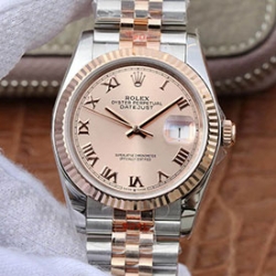 ROLEX 116231 デイトジャスト 36mm ピンクローマ ジュビリー