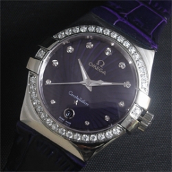 OMEGA コンステレーション ブラウン文字盤 全面ダイヤ 希少