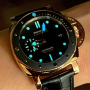 PANERAI PAM00974 サブマーシブル 42mm Cal.OPXXXIV搭載 夜光 スモールセコンド