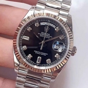 ROLEX 118239A デイデイト 40mm ブラック 2836搭載