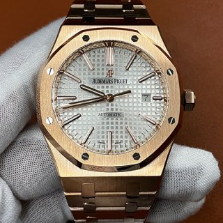 AUDEMARS PIGUET 15400OR IP工場 ロイヤルオーク 41mm シルバー 最高級
