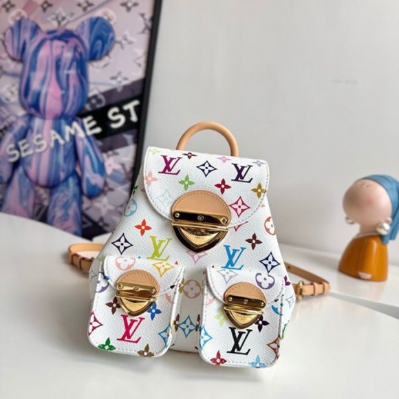 Louis Vuitton ベニス リュック モノグラム カラフル M13081 サイズ:26x24cm Louis Vuitton ベニス リュック モノグラム カラフル M13081 サイズ:26x24cm