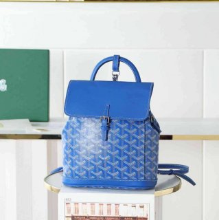 Goyard ゴヤール アリン ミニリュック クラシックモノグラム スカイブルー 020194 サイズ:20x19cm