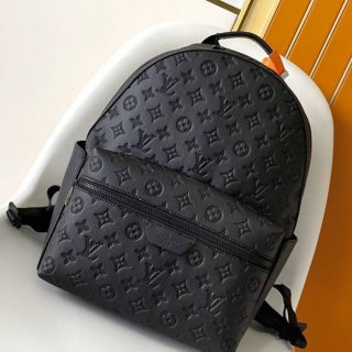 Louis Vuitton ディスカバリー リュック オールレザー ブラック M46553 サイズ:38x29x20cm