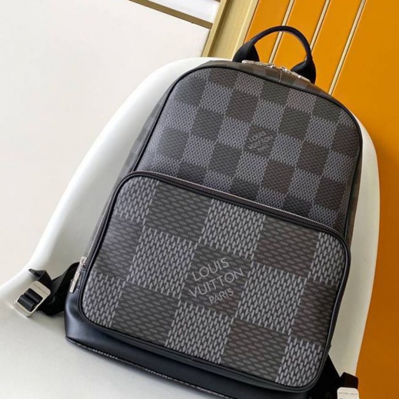 Louis Vuitton カンパス リュック チェック ブラウン N50009 サイズ:39x30x13cm Louis Vuitton カンパス リュック チェック ブラウン N50009 サイズ:39x30x13cm