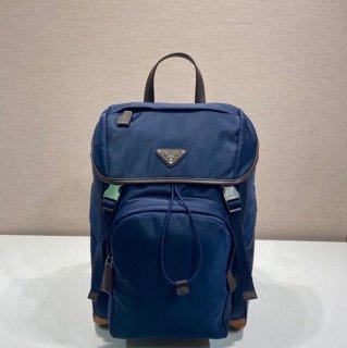Prada リュック ナイロン ブラック 2VZ135A サイズ:45x27x17cm Prada リュック ナイロン ブラック 2VZ135A サイズ:45x27x17cm