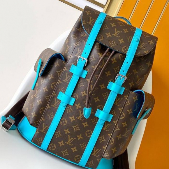 Louis Vuitton クリストファー スモールリュック モノグラム カラフル M12729 サイズ:48x41x13cm Louis Vuitton クリストファー スモールリュック モノグラム カラフル M12729 サイズ:48x41x13cm