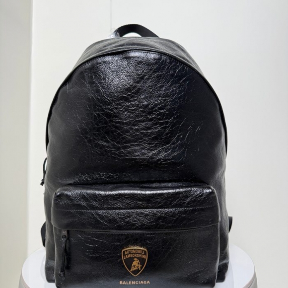 Balenciaga ランボルギーニ コラボ リュック オールレザー ブラック 188015 サイズ:47x35x18cm Balenciaga ランボルギーニ コラボ リュック オールレザー ブラック 188015 サイズ:47x35x18cm