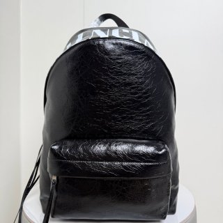 Balenciaga アーミー シリーズ リュック オールレザー ブラック 188017 サイズ:47x35x18cm