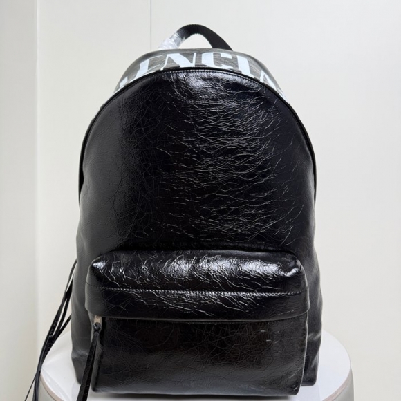 Balenciaga アーミー シリーズ リュック オールレザー ブラック 188017 サイズ:47x35x18cm Balenciaga アーミー シリーズ リュック オールレザー ブラック 188017 サイズ:47x35x18cm