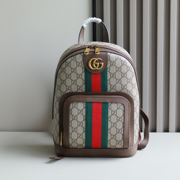 Gucci オフィディア リュック GGスプリーム ブラウン 547965 サイズ:29x22x15cm Gucci オフィディア リュック GGスプリーム ブラウン 547965 サイズ:29x22x15cm