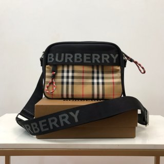 BURBERRY 6691 パイロットナイロン斜め掛け サイズ:22x16.5x11cm BURBERRY 6691 パイロットナイロン斜め掛け サイズ:22x16.5x11cm