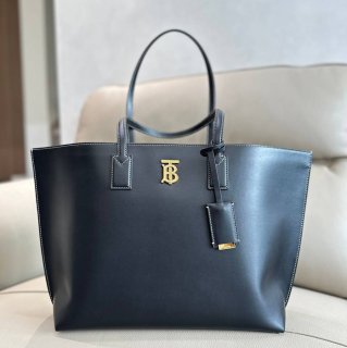 BURBERRY 5031 カーフスキン ショルダーバッグ TB 34x28x14cm サイズ:34x28x14cm