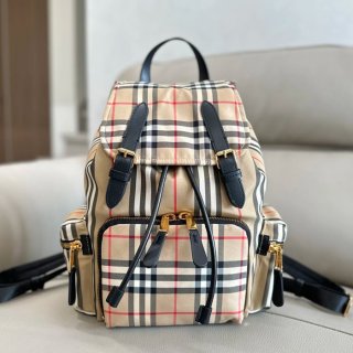 BURBERRY 1861 軍用リュック サイズ:33x22cm BURBERRY 1861 軍用リュック サイズ:33x22cm