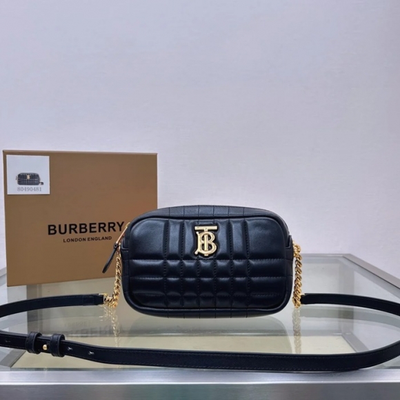 BURBERRY 0481 ラムレザー 斜め掛けバッグ TB 19x11cm サイズ:19x11cm BURBERRY 0481 ラムレザー 斜め掛けバッグ TB 19x11cm サイズ:19x11cm