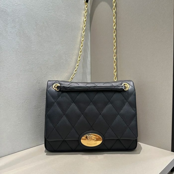BURBERRY 2471 カーフスキン ゴールド 斜め掛けバッグ カーフスキン 27x21cm サイズ:27x21cm BURBERRY 2471 カーフスキン ゴールド 斜め掛けバッグ カーフスキン 27x21cm サイズ:27x21cm