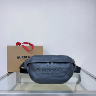 BURBERRY 3481 粒紋レザーウエストバッグ サイズ:31x16x7.5cm BURBERRY 3481 粒紋レザーウエストバッグ サイズ:31x16x7.5cm