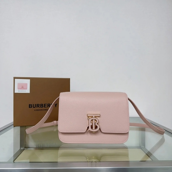 BURBERRY 3311 粒紋レザー 斜め掛けバッグ TB 21x16cm サイズ:21x16cm BURBERRY 3311 粒紋レザー 斜め掛けバッグ TB 21x16cm サイズ:21x16cm