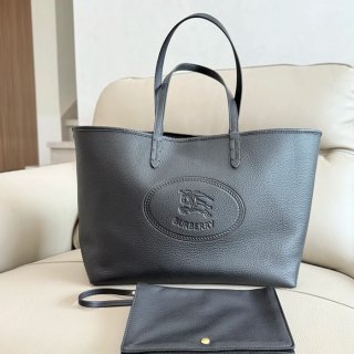 BURBERRY 2221 カーフスキン ショルダーバッグ トート 38x28x16cm サイズ:38x28x16cm