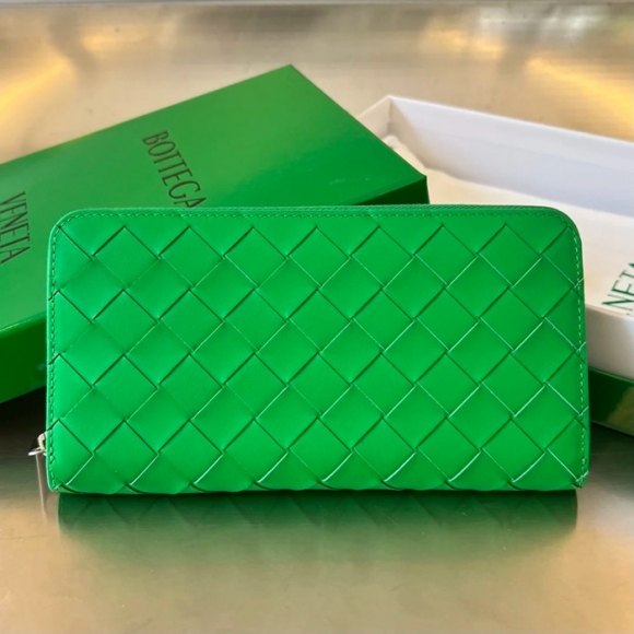 BOTTEGA VENETA BV 593217 メンズ編み財布 クラシック編み牛皮 19x10cm サイズ:19x10cm BOTTEGA VENETA BV 593217 メンズ編み財布 クラシック編み牛皮 19x10cm サイズ:19x10cm