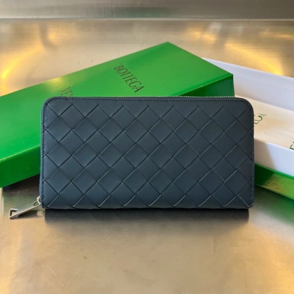 BOTTEGA VENETA BV 593217 メンズ編み財布 クラシック編み牛皮 19x10cm サイズ:19x10cm BOTTEGA VENETA BV 593217 メンズ編み財布 クラシック編み牛皮 19x10cm サイズ:19x10cm