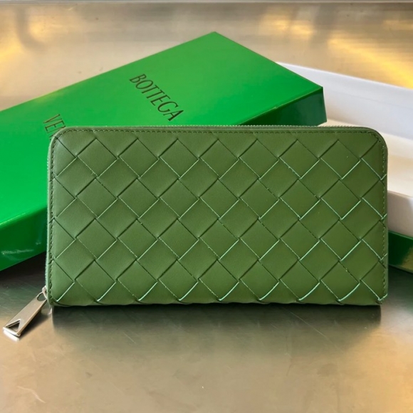 BOTTEGA VENETA BV 593217 メンズ編み財布 クラシック編み牛皮 19x10cm サイズ:19x10cm BOTTEGA VENETA BV 593217 メンズ編み財布 クラシック編み牛皮 19x10cm サイズ:19x10cm